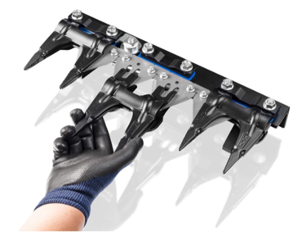 Mähfingerwechsel mit EasyCut 3 Quickfit